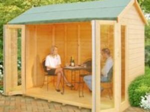 10'3 x 8'4 Shire Blenheim Wooden Summerhouse