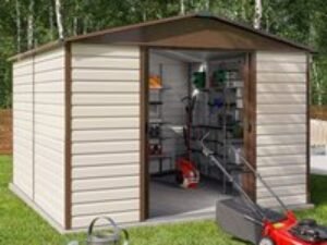 10' x 12' Yardmaster Shiplap Metal Shed (3.03m x 3.78m)