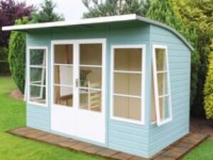 10 x 6 Shire Orchid Contemporary Wooden Garden Summerhouse