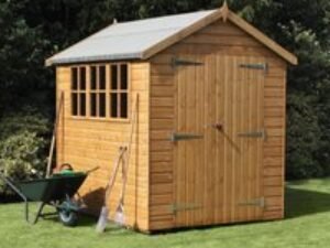 10' x 6' Traditional Heavy Duty Shiplap Apex Wooden Garden Shed (3.05m x 1.83m)
