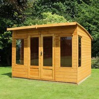 10x8 Mercia Helios Contemporary Wooden Summerhouse
