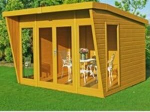 10 x 8 Shire Highclere Contemporary Summerhouse