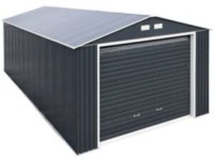 12' x 38' Sapphire Olympian Anthracite Metal Garage (3.62m x 11.35m)