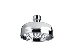 Bristan Traditional Round Wall Mounted Shower Head & Arm - 200mm