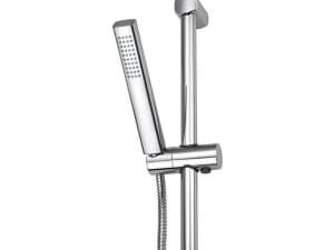 Bristan Square Chrome Shower Kit with Single Function Handset