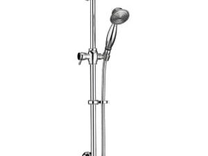 Bristan Chrome Traditional Shower Kit with Single Function Handset
