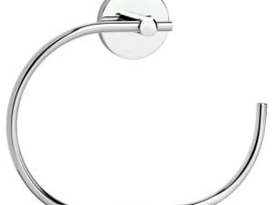 Croydex Pendle Flexi-Fix™ Bathroom Towel Ring - Chrome