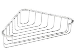 Croydex Rust Free Chrome Corner Basket - 280mm
