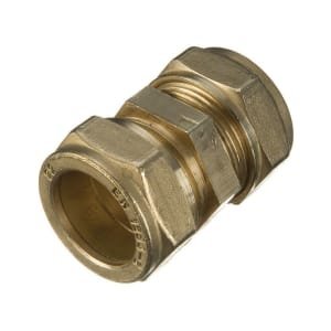 Primaflow Brass Compression Straight Coupling – 28mm