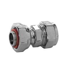Primaflow Chrome Plated Compression Female Tap Connector – 0.5 In X 15mm