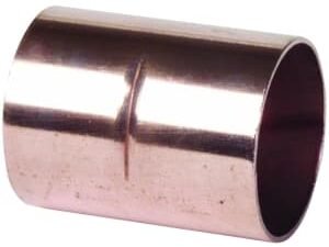 Primaflow Copper End Feed Straight Coupling - 15mm Pack Of 10