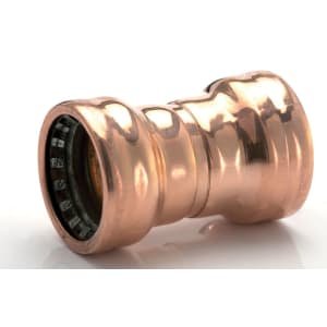 Primaflow Copper Pushfit Straight Coupling – 15mm Pack Of 5