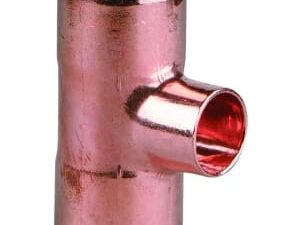 Primaflow Copper End Feed Reducing Tee - 22 X 22 X 15mm