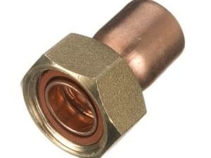 Primaflow End Feed Straight Tap Connector - 22mm Pack Of 2