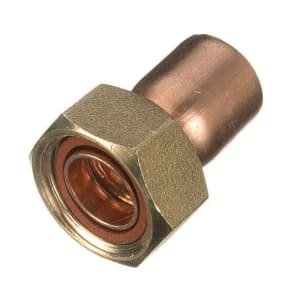 Primaflow End Feed Straight Tap Connector – 22mm Pack Of 2