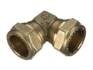 Primaflow Brass Compression Elbow - 15mm Pack Of 10