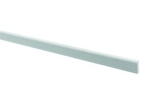 Wickes PVCu White Cloaking Profile 45 x 2500mm