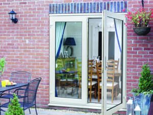 Euramax uPVC White 5ft Double Glazed French Doors - 1490 x 2090mm