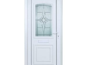 Euramax Medway Left Hand Hung Pre-hung uPVC White Door - 2085 x 920mm