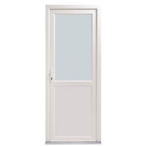 Euramax Tamar Right Hand Hung Pre-hung uPVC White Door – 2085 x 920mm
