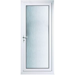 Euramax Humber Right Hand Hung Pre-hung uPVC White Door – 2085 x 840mm