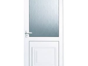 Euramax Tyne Right Hand Hung White Glazed Aluminium Door - 1981 x 762mm