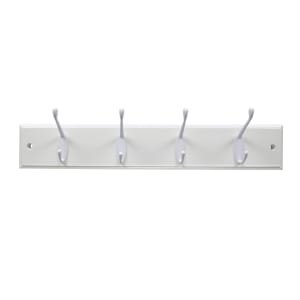 Wickes White Light Duty Hook Rail – 450mm