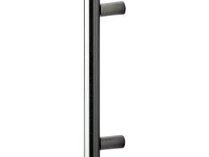 Wickes Stainless Steel Satin Nickel Bar Handle for Bathrooms - 96mm