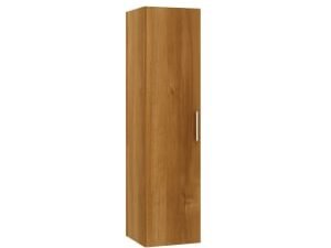 Wickes Talana Walnut Tall Wall- Hung Unit with Full Door - 300mm