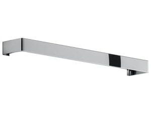 Wickes Polished Chrome Towel Rail for Glass Radiator - 550mm x 190mm