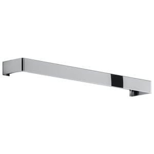 Wickes Polished Chrome Towel Rail for Glass Radiator – 550mm x 190mm
