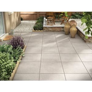 Marshalls Textured Charcoal Paving Slab 600 x 600 x 35 mm