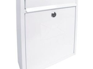 Sterling Compact Post Box - White