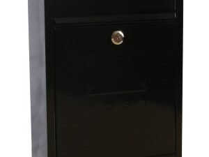 Sterling Compact Post Box - Black