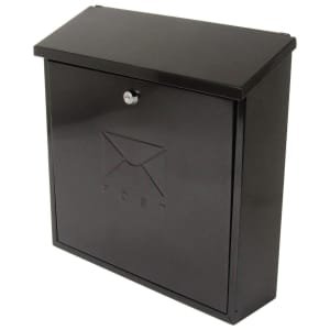 Sterling Contemporay Post Box – Black