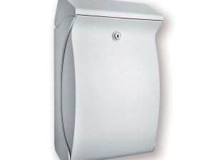 Burg-Wachter Swing Post Box - White
