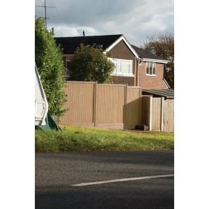 Forest Garden Pressure Treated Acoustic Fence Panel - 1830 x 1800mm - 6 x 6ft - Pack of 5