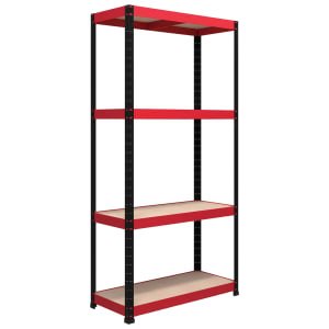 Rb Boss Shelf Kit 4 Wood Shelves – 1800 x 900 x 300mm 500kg Udl