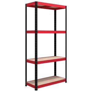 Rb Boss Shelf Kit 4 Wood Shelves – 1800 x 900 x 400mm 300kg Udl