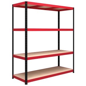 Rb Boss Shelf Kit 4 Wood Shelves – 1800 x 1600 x 600mm 300kg Udl