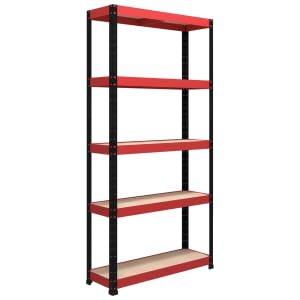 Rb Boss Shelf Kit 5 Wood Shelves – 1800 x 900 x 400mm 250kg Udl