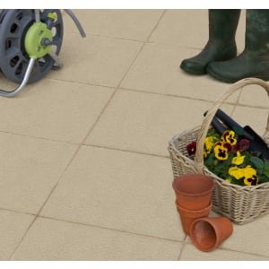 Marshalls Utility Textured Natural Paving Slab 450 x 450 x 32 mm – 12.96m2 pack