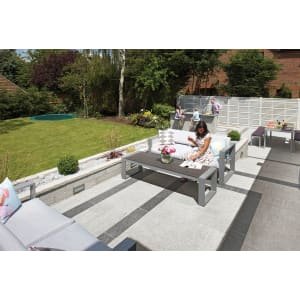 Marshalls Granite Eclipse Textured Light Paving Slab 297 x 600 x 25 mm – 17.82m2 pack