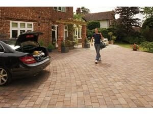 Marshalls Drivesett Tegula Textured Driveway Block Paving - Autumn 120 x 160 x 50mm Pack of 606