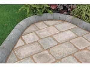 Marshalls Driveline 4 in 1 Textured Kerb Stone - Charcoal 100 x 100 x 200mm Pack of 240