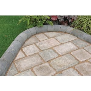 Marshalls Driveline 4 in 1 Textured Kerb Stone – Charcoal 100 x 100 x 200mm Pack of 240