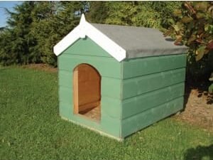 Shire Timber Apex Small Sark Kennel Honey Brown - 3 x 2 ft