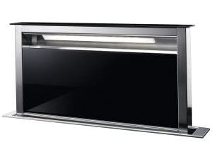 AEG DDE5980G 90cm Downdraft Cooker Hood - Black & Stainless Steel
