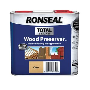 Ronseal Total Wood Preserver Clear 2.5L