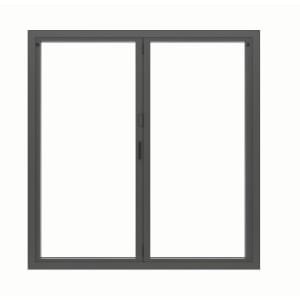 JCI Aluminium Left Opening Grey Bi-Fold Door – 1790mm